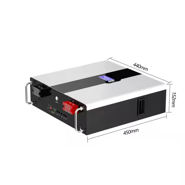Super ant bty 5kWh Wall-Mounted 48V LiFePO4 Battery 100Ah Lithium Ion Split System with CAN Communication Port
