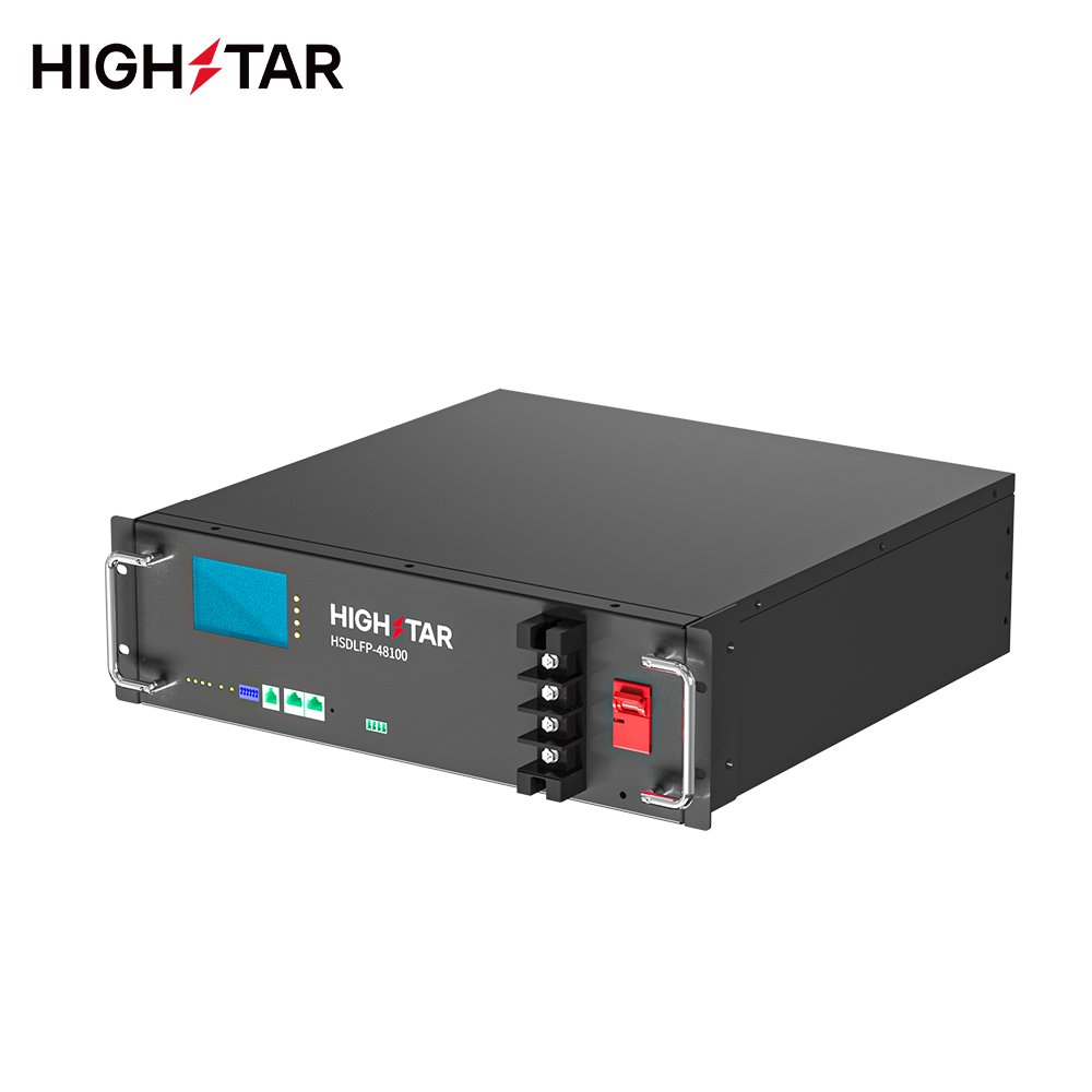 HIGHSTAR Telecommunication Sites ESM-48100B185 intelint Lithium Battery Energy Storage System 3U 100Ah Telecom Power