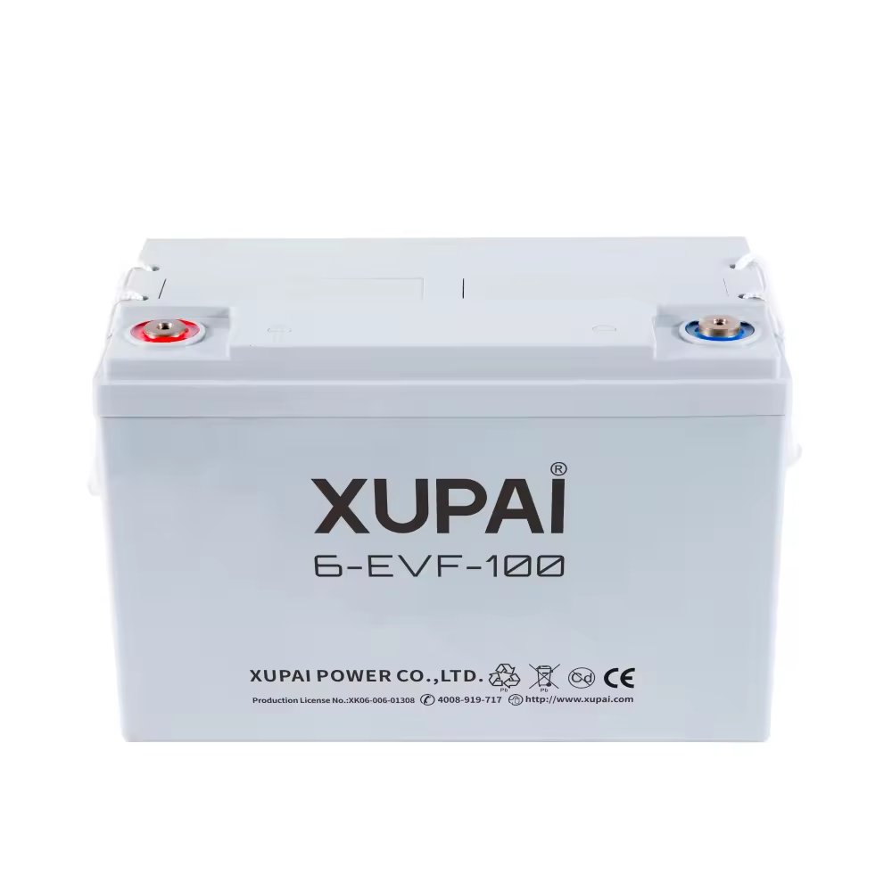 lead acid battery 6-EVF-100 12V100AH 48/100AH with 100% real lead plates good quality