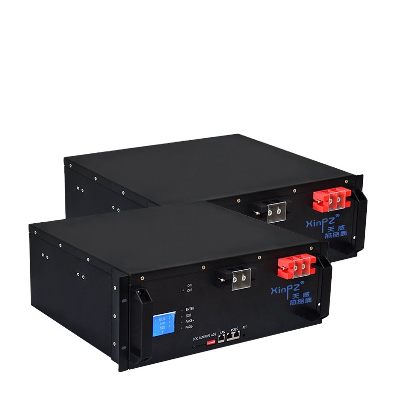 5kw 10kw Lithium Iron Solar Battery 48v 51.2v 100ah 200ah Lifepo4 Rack Mounted Lithium Ion Batteries