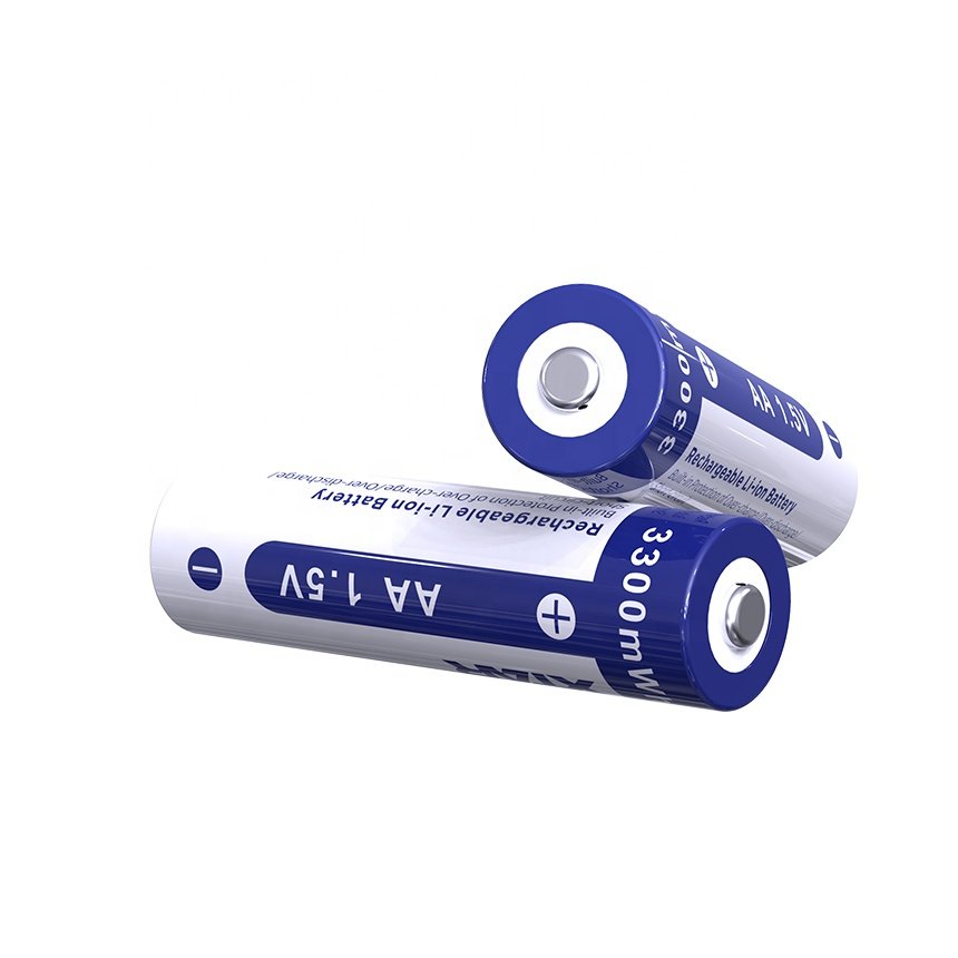 XTAR AA 1.5V Li-ion Battery 2000mAh Rechargeable Battery 3300mWh Lithium AA rechargeable battery for trail camera