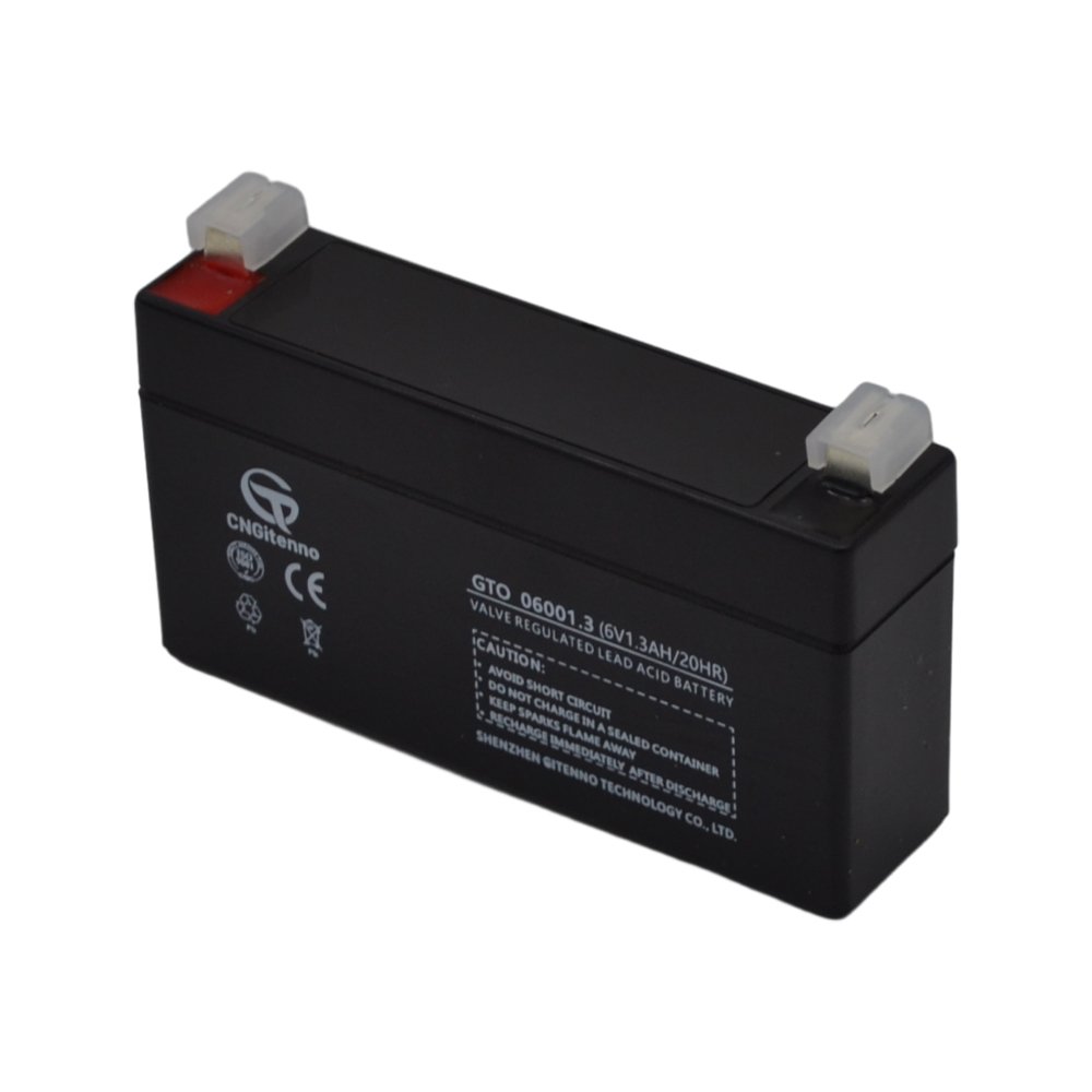 6V 1.3ah Deep Cycle Sealed AGM Rechargeable Lead Acid Battery pack for Home appliance