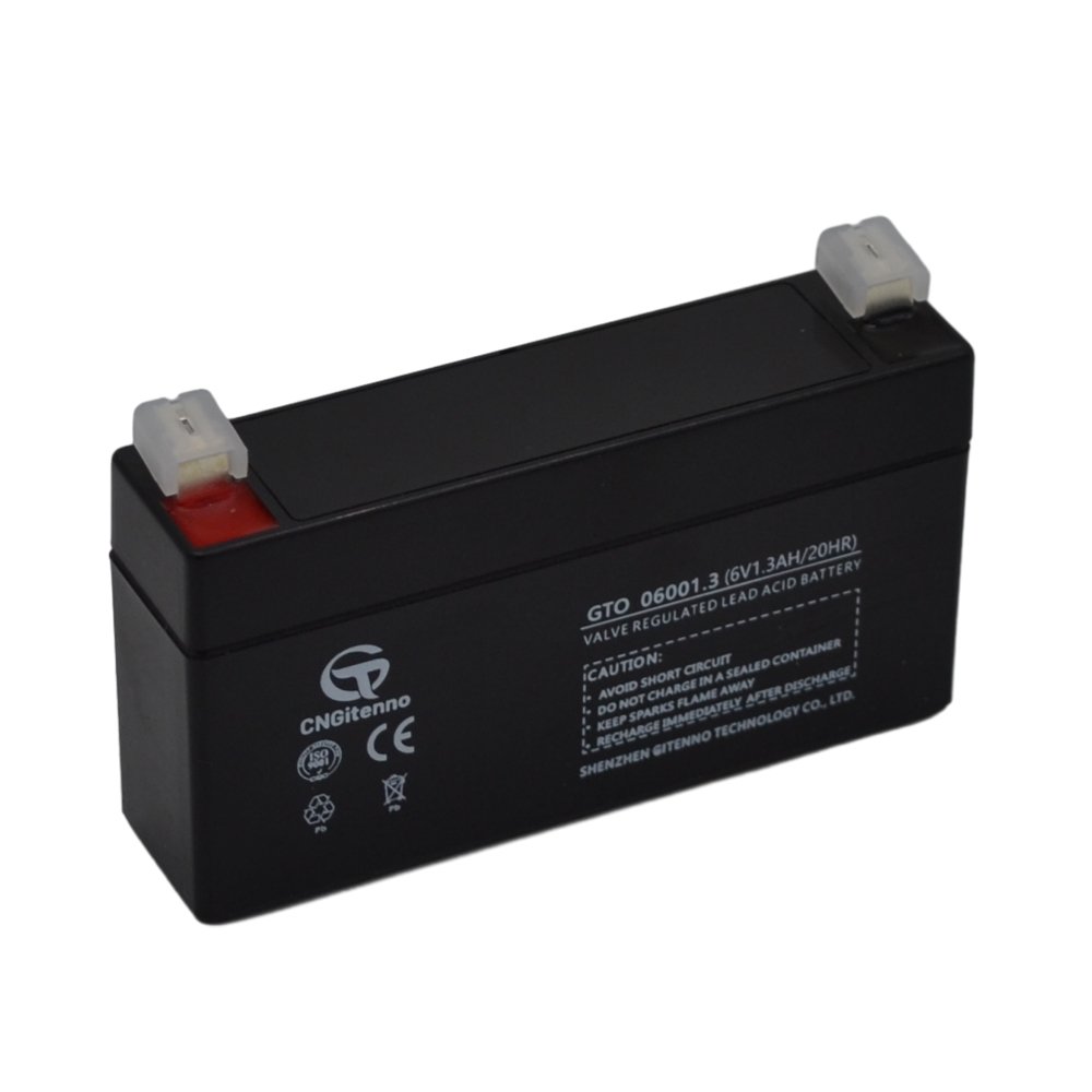6V 1.3ah Deep Cycle Sealed AGM Rechargeable Lead Acid Battery pack for Home appliance