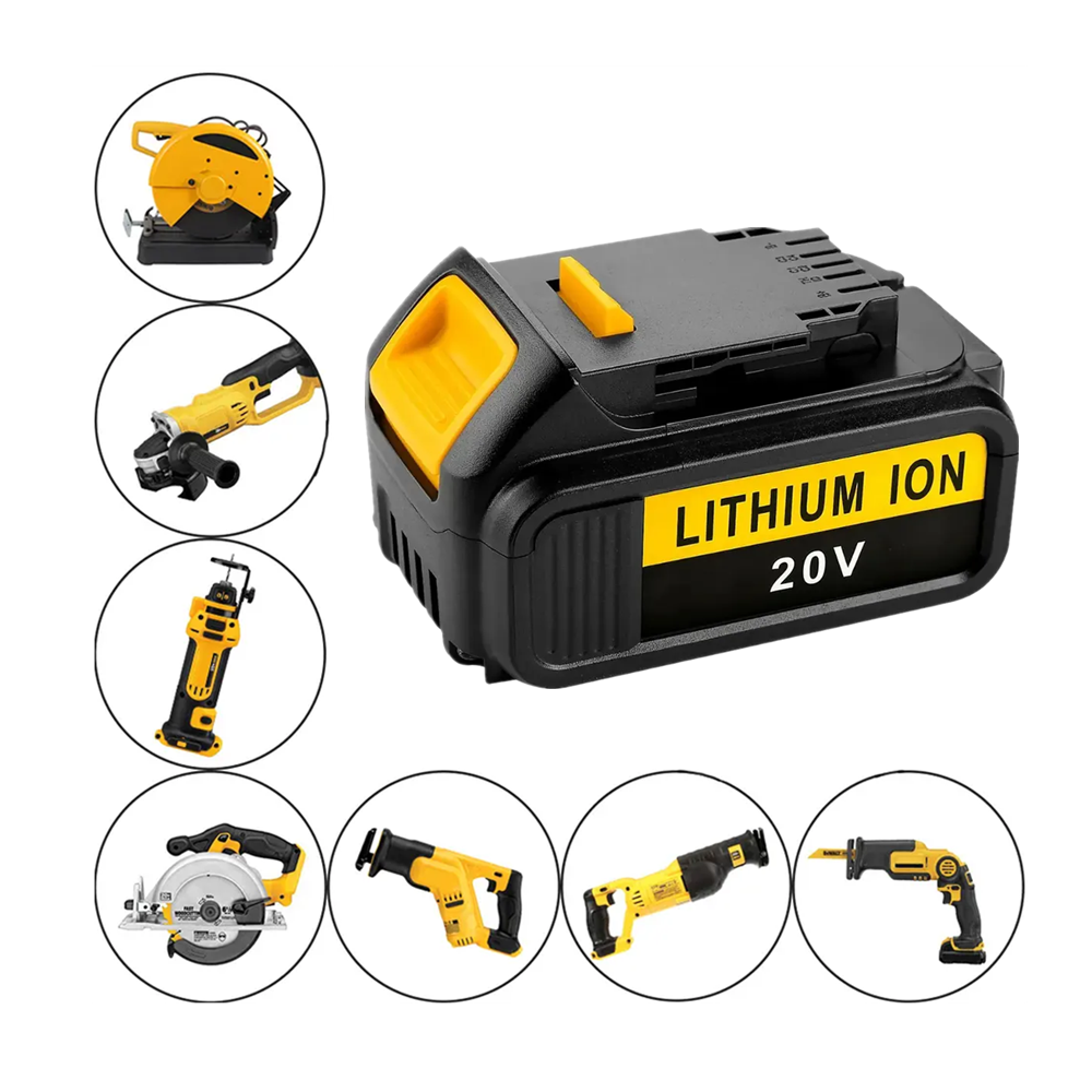 High Quality Factory Certification Replacement for Dewalt Power Tools 20V Lithium Ion Battery For Dewalt Battery 20V Max