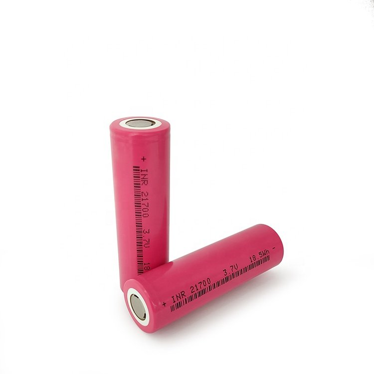 High capacity 4500/4800/5000mAh 3.7v 21700 cells batera de litio li-ion lithium battery for energy storage