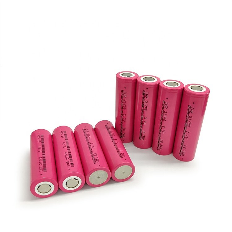 High capacity 4500/4800/5000mAh 3.7v 21700 cells batera de litio li-ion lithium battery for energy storage