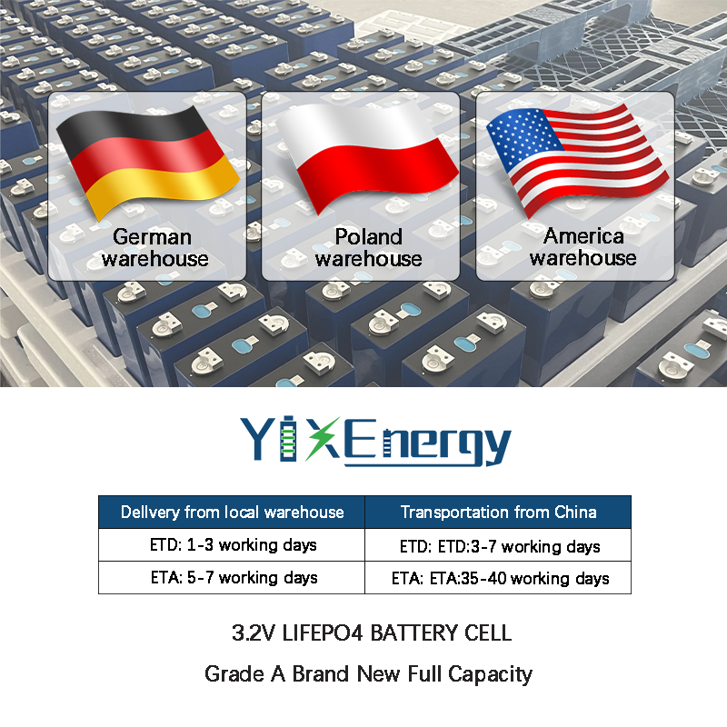 Ukraine LF280K MB31 Grade A Prismatic Lifepo4 Cell Double Stud Terminals Lifepo4 280ah 314ah Lithium Ion Batteries