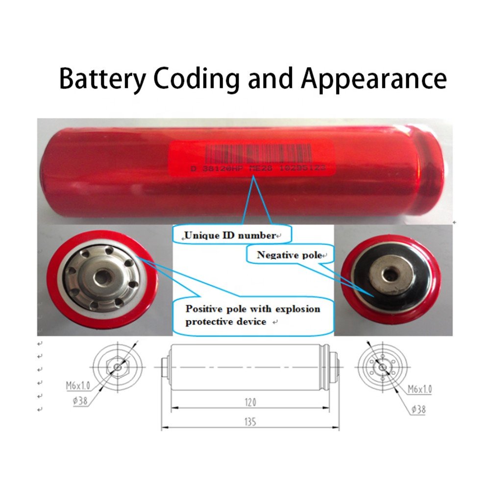 Headway 240A Rate 38120 LiFePO4 Battery 3.2V 38120HP 8Ah Rechargeable Lithium ion Battery