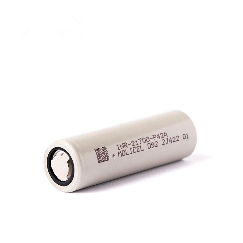 Hot selling molicel P42A 4200mah 3.7v Rechargeable li-ion 21700 lithium ion battery 10C discharge 5000mah 4200mah