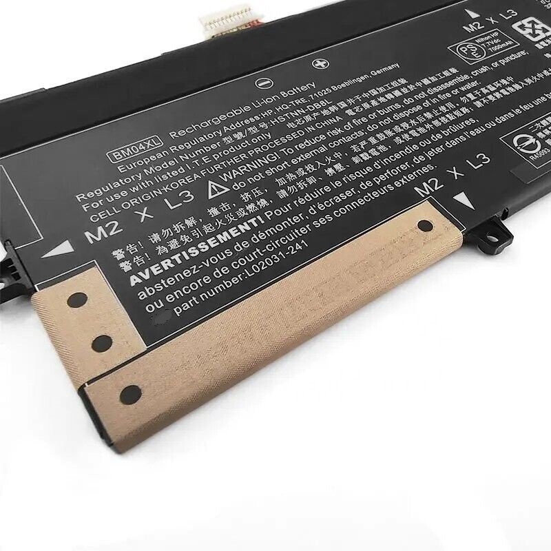 7.7V 56.2Wh BM04XL Laptop Battery for HP EliteBook x360 1030 G2 G3 G4 BM04056XL L02478-855 L02475-855
