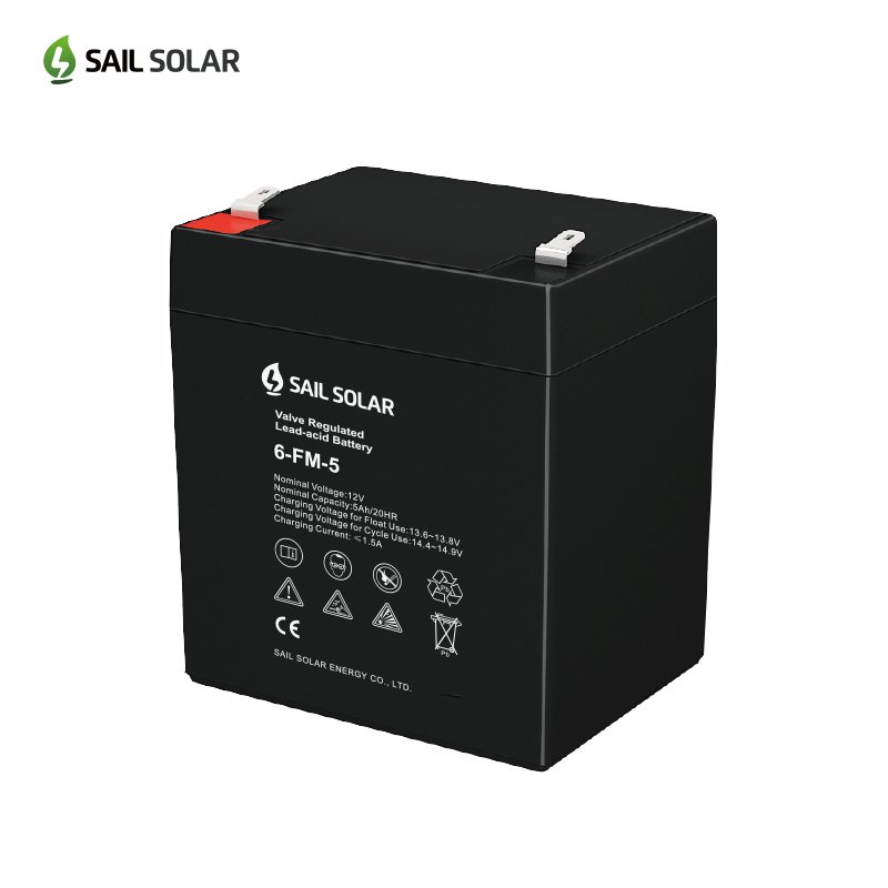 Hot Selling 12V 5Ah 7AH 9Ah 10Ah Lead Acid Deep Cycle AGM Battery For Solar System