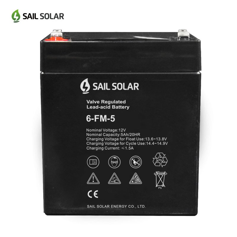 Hot Selling 12V 5Ah 7AH 9Ah 10Ah Lead Acid Deep Cycle AGM Battery For Solar System