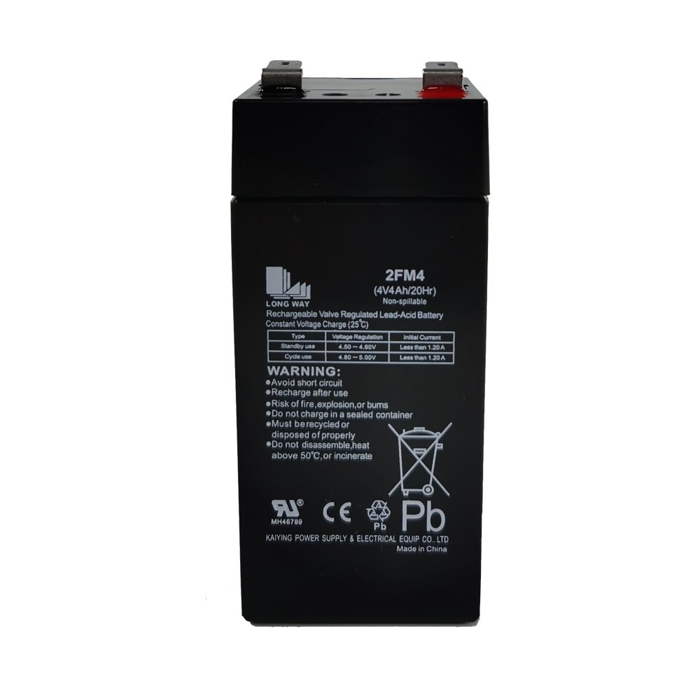 deep cycle high quality 4V 4Ah 2FM4 electrical toy car lead acid battery for OEM
