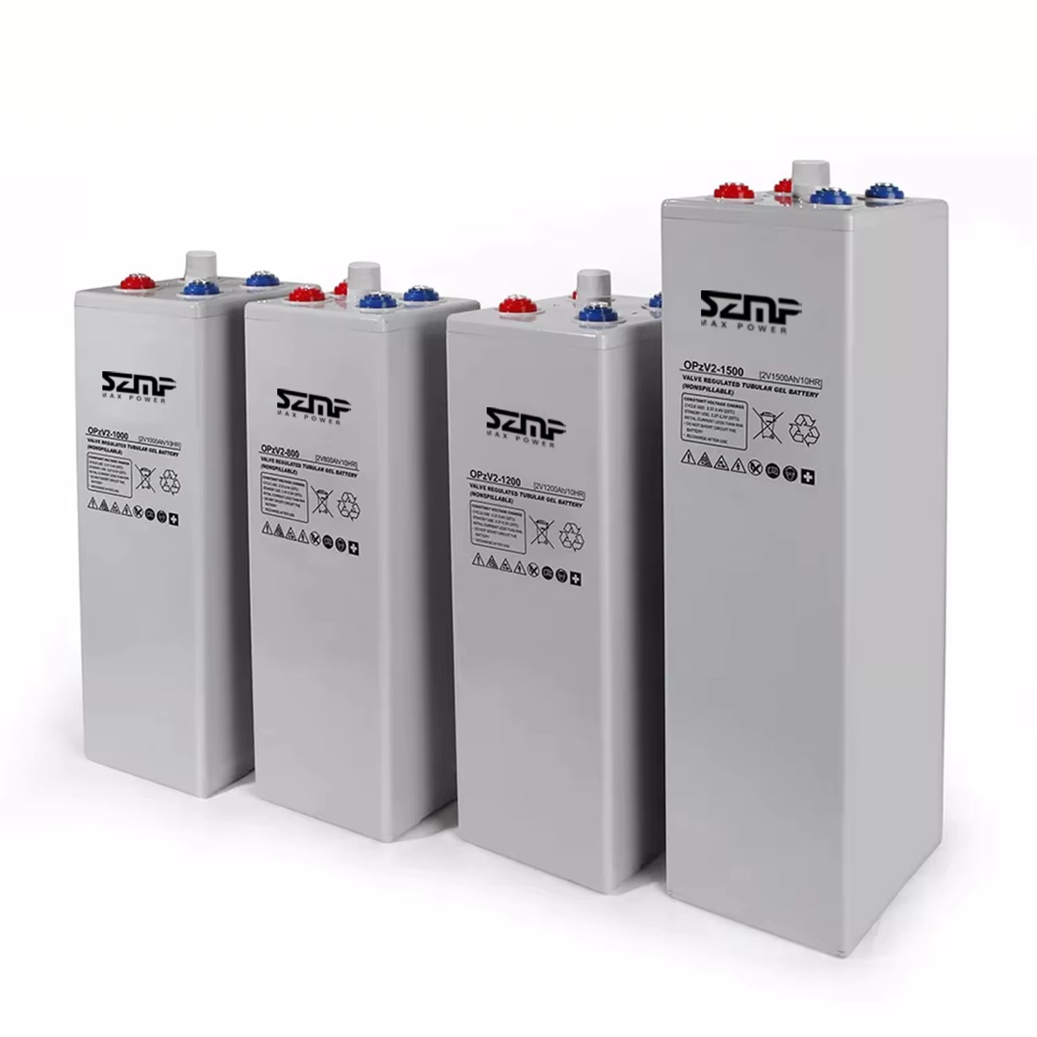 Long Cycle Life Rechargeable Solar Batterie OPZV 2v 600ah Tubular AGM GEL Deep Cycle Lead Acid Battery For Solar Systems