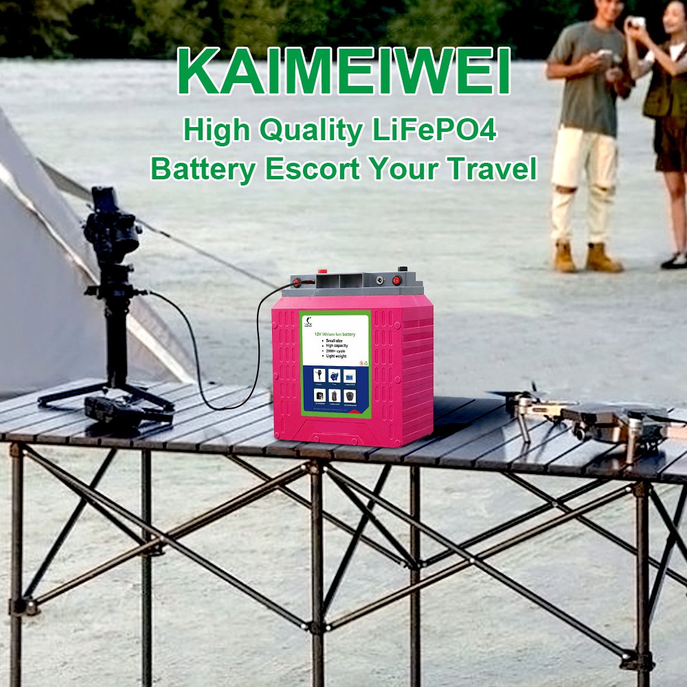 Kaimeiwei battery wholesale 12 volt Portable 12V 40Ah rechargeable lithium ion battery with charger