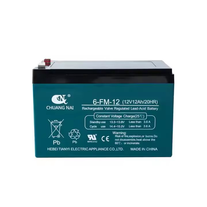 TIANYI Lead-Acid Battery 12v 12ah 20hr Electric Roller Shutter Door Backup Battery