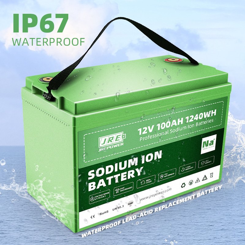 12v 100ah SIB Sodium Ion battery Na+ 12v 100ah battery Grade A High Quality 12 Volt Odm Oem For Rv Marine Energy