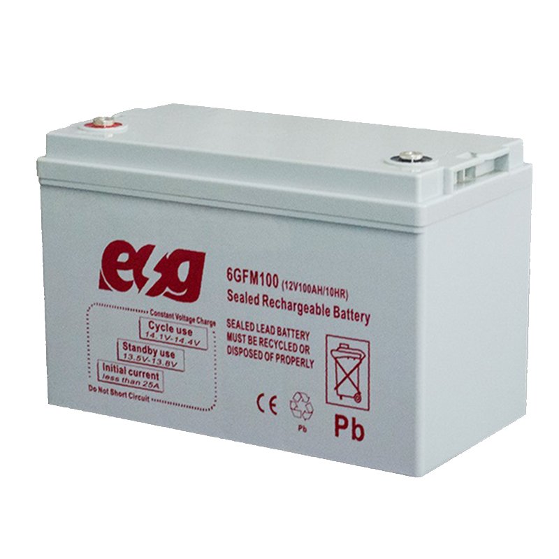 ESG UPS High Quality Maintenance Free Replacement Battery 12v100ah 150AH 200AH 250AH AGM GEL Lead Acid Battery