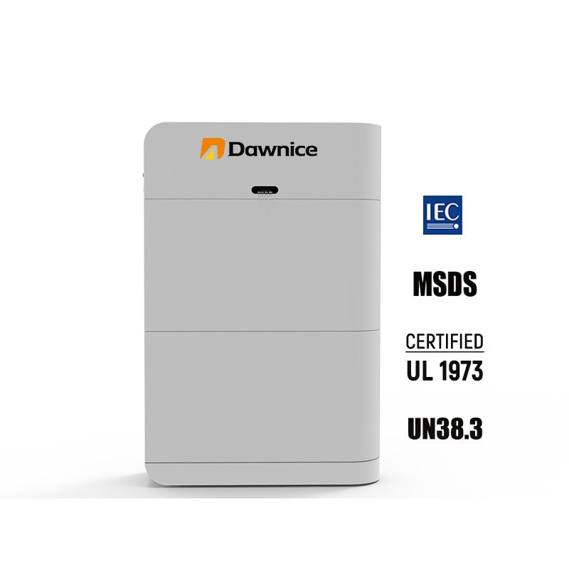 Dawnice 51.2v 5kw 10kw 20kw Stack mounted battery home power storage 5kw 10kw lithium ion battery