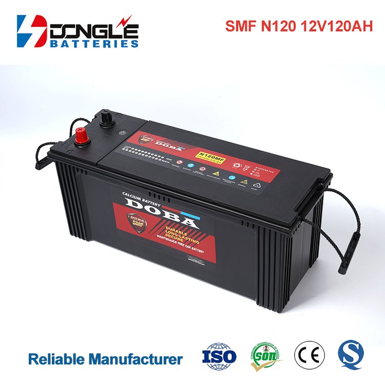 Dongle New Design Maintenance Free Rechargeable SMF N120 12v 120Ah Lead Acid Battery