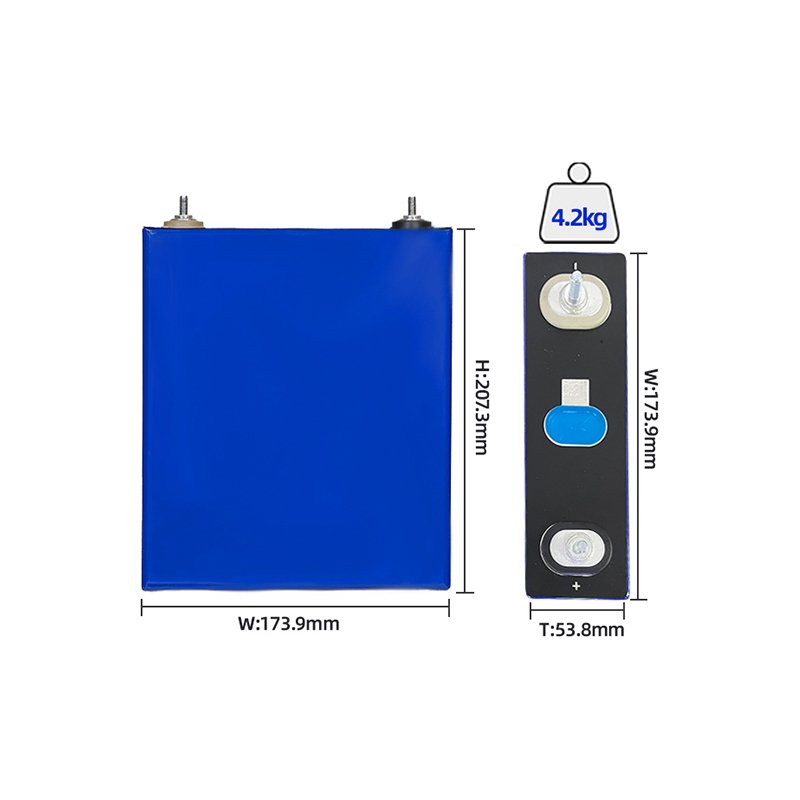TAX  LiFePO4 200Ah 6000 Cycles Lithium Solar 3.2V 230Ah Lifepo4 Battery Cell For 16PCS 48V 10KW Solar Power System