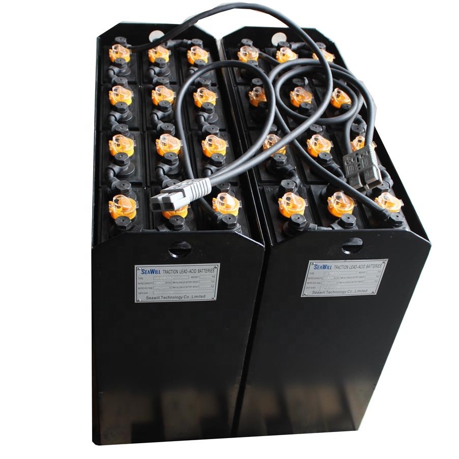 Industrial traction battery 24 volt 24v 280Ah 4VBS280 forklift battery lead acid battery