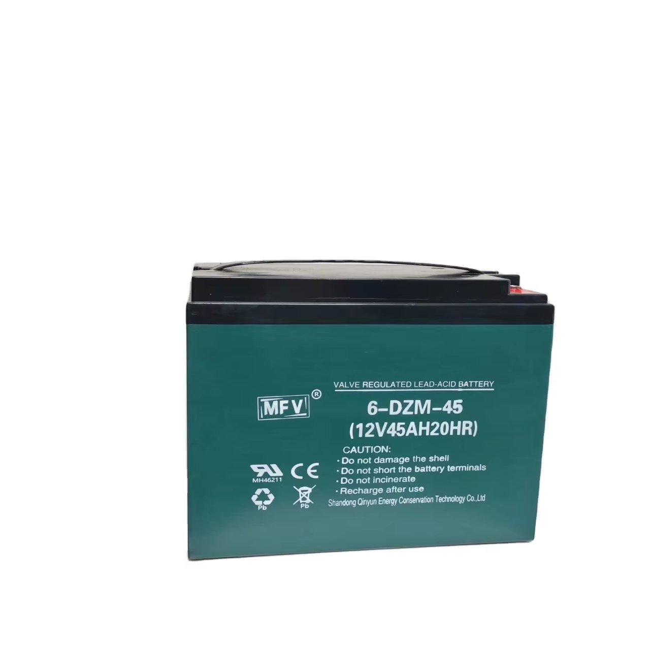 Deep Cycle 12V 45AH Lead-Acid Battery for UPS Scooter Car Bike Energy Storage with 120AH Capacity for Golf Carts Toys Boats