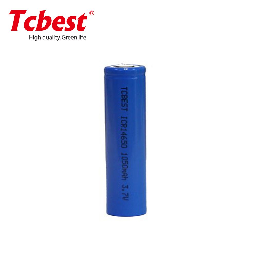 Hot selling rechargeable icr 14650 1200mAh lithium ion 3.7V battery