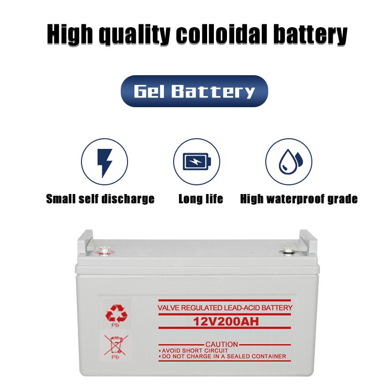 12v 200AH battery 12v solar storage rechargeable lead acid batteries packs
