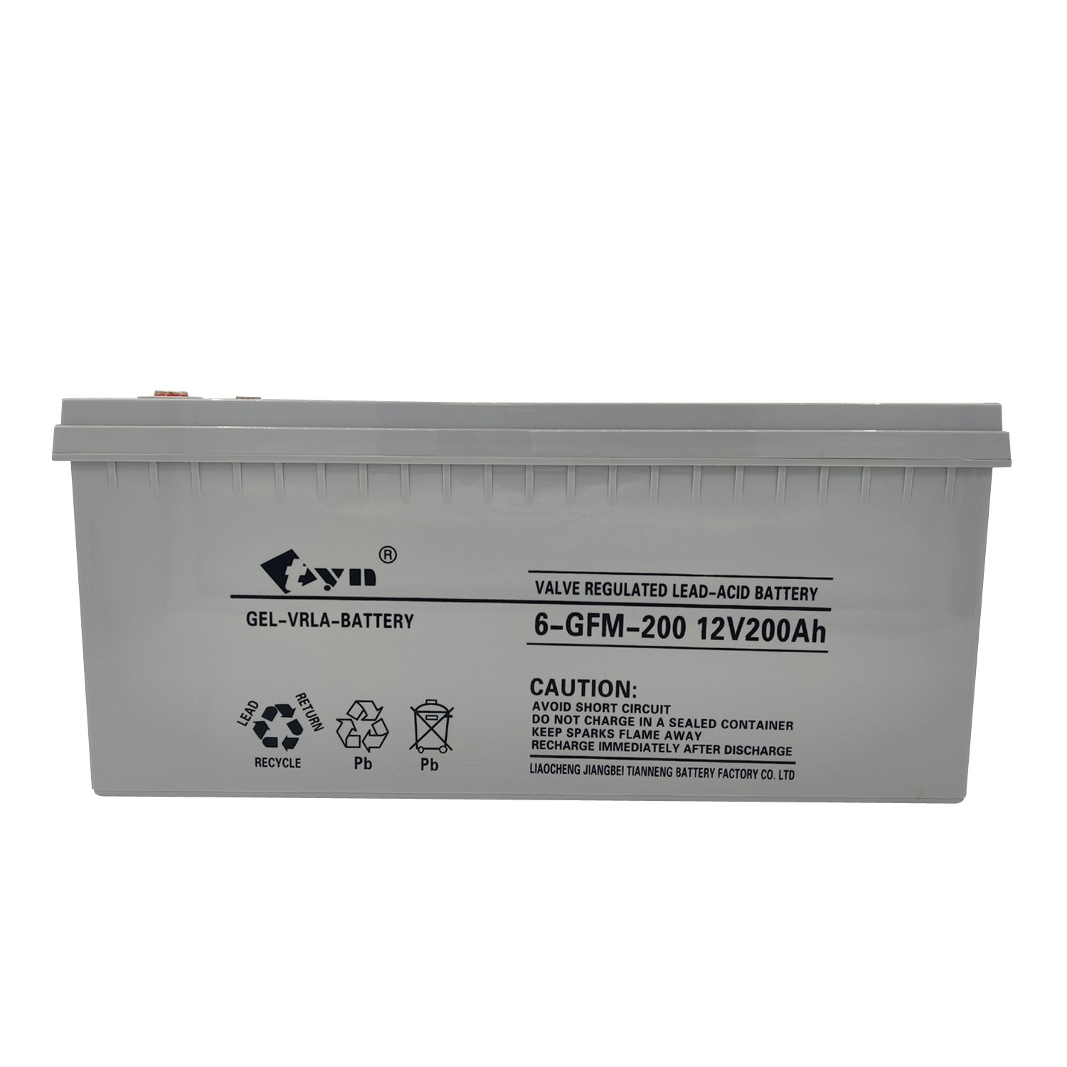 12V 200Ah deep cycle AGM gel solar battery