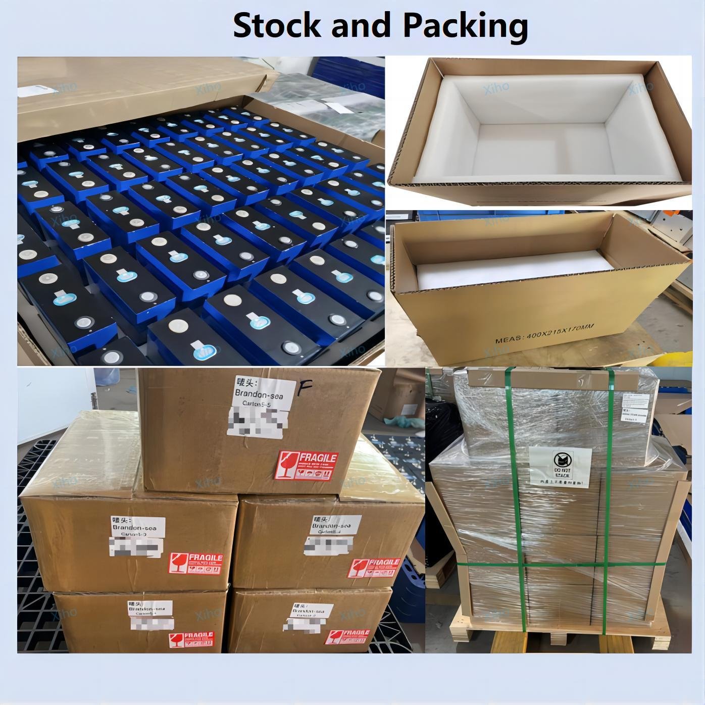 Xiho Hot Sell Catl 3.7V 114Ah 116Ah 117Ah Rechargeable Ncm Prismatic Cell Nmc Battery Golf Carts EV Power Lithium Ion Batteries