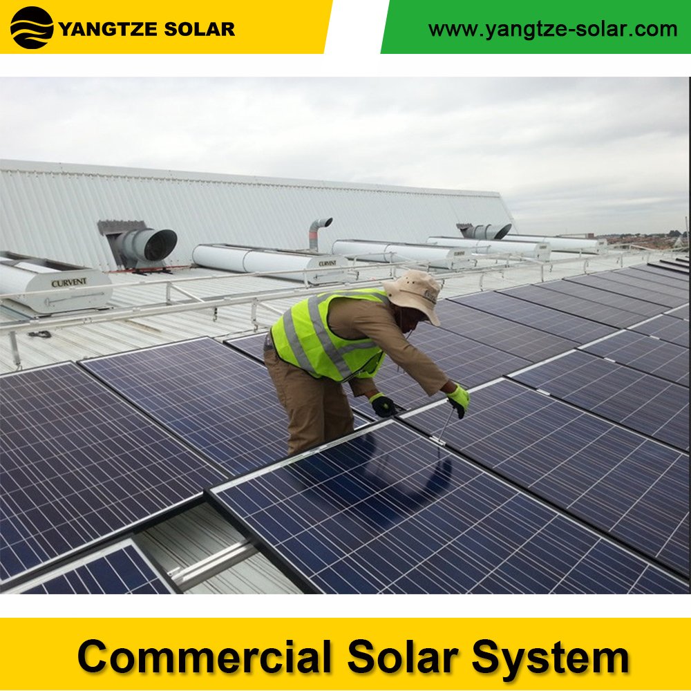 Yangtze 3 kw 5kw 10kw hybrid rooftop solar power systems solar panels 5kw hybrid kit with battery lihtium for Home