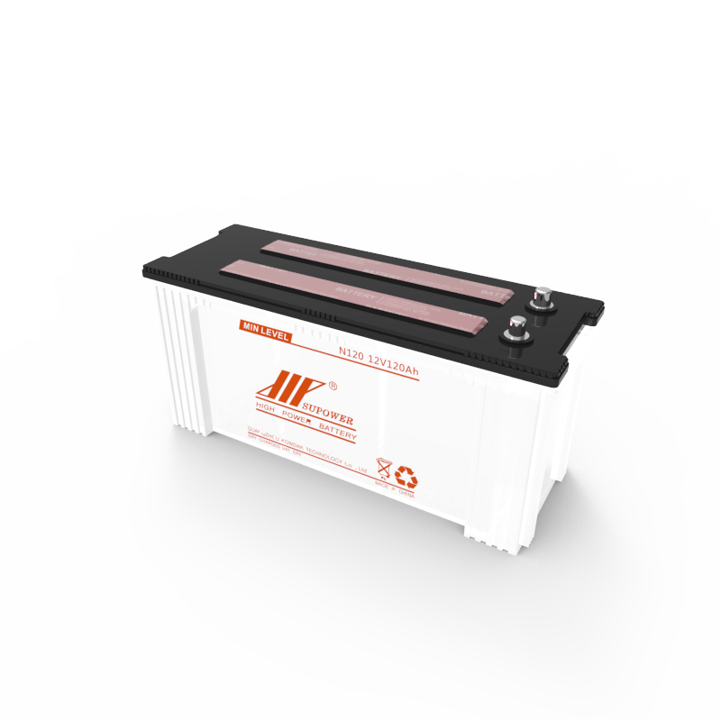 Automotive (car/truck) Solar Battery Lead-acid battery SUPOWER N120 12V120Ah Dry charged