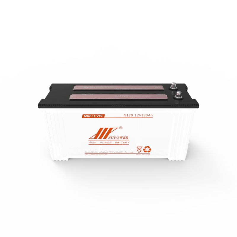 Automotive (car/truck) Solar Battery Lead-acid battery SUPOWER N120 12V120Ah Dry charged