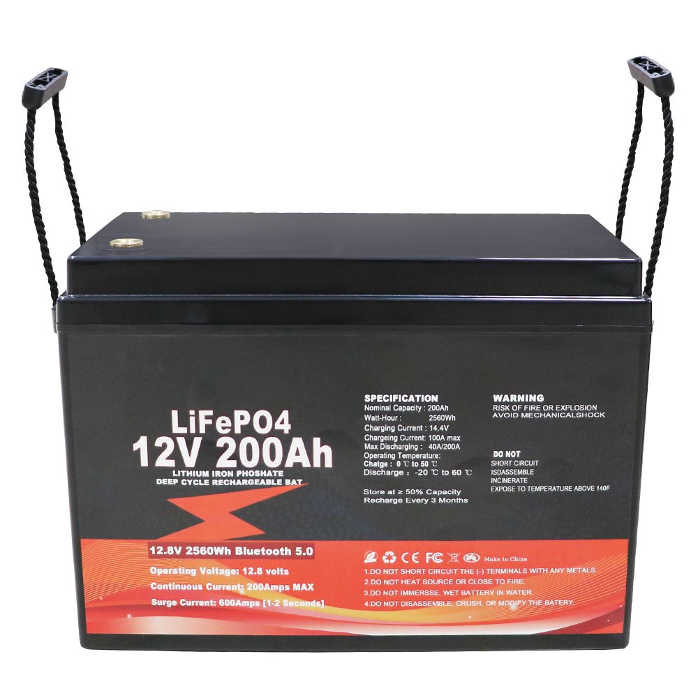 Lead acid Replacement Solar RV Marine Golf Carts 12V 100Ah 200Ah 300Ah LiFePO4 Lithium Ion Battery Poland EU Stock
