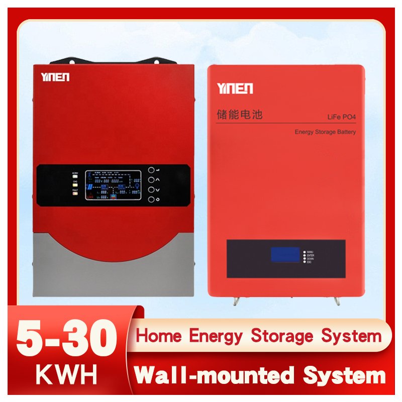 5-10KW Off Grid Solar Panel System With mppt solar charge controller and lifepo4 battery All In One