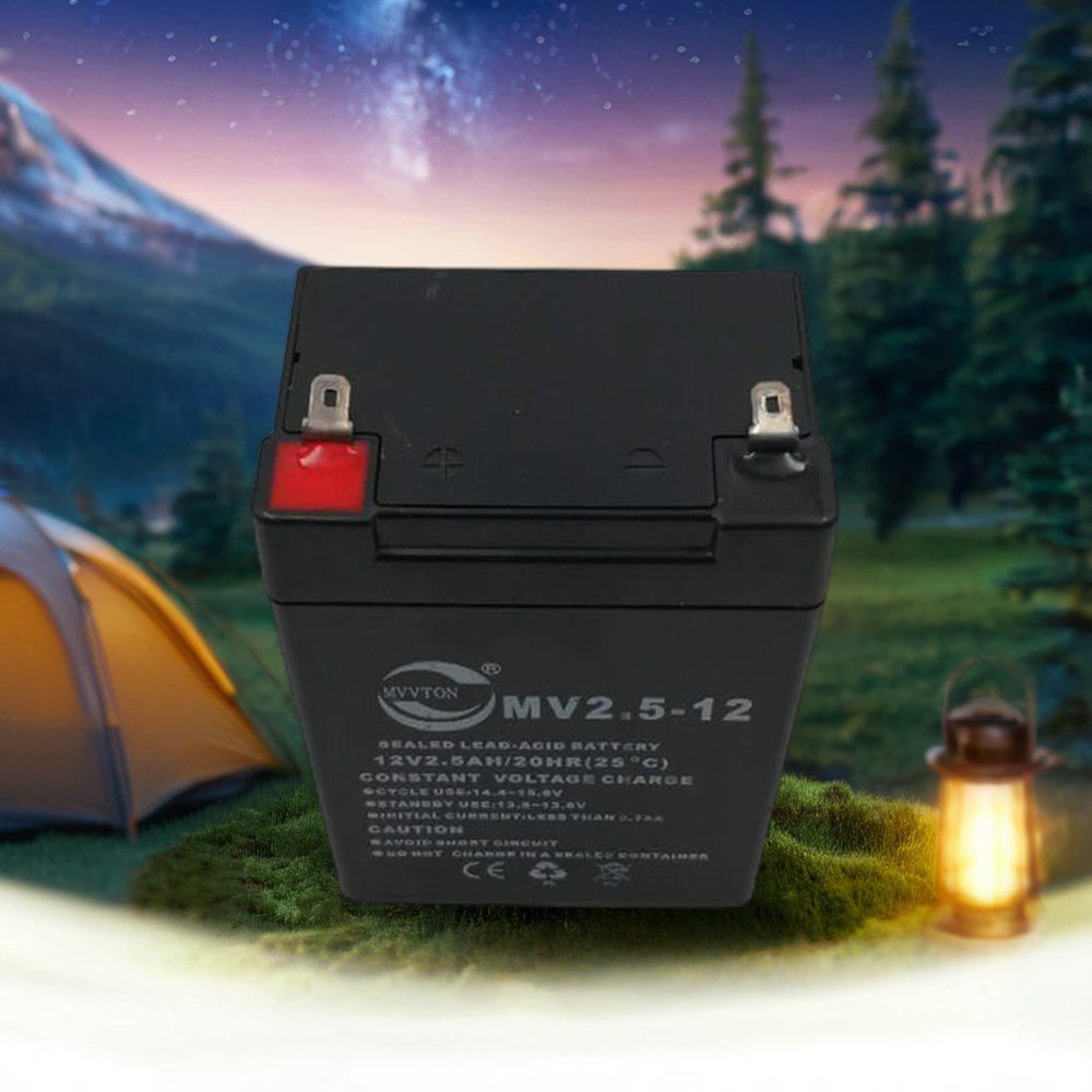 Sealed AGM portable storage battery Lead acid battery 12V2.5AH for Home Appliances and Consumer electronics