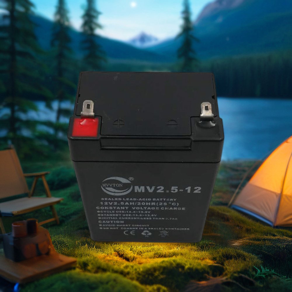 Sealed AGM portable storage battery Lead acid battery 12V2.5AH for Home Appliances and Consumer electronics