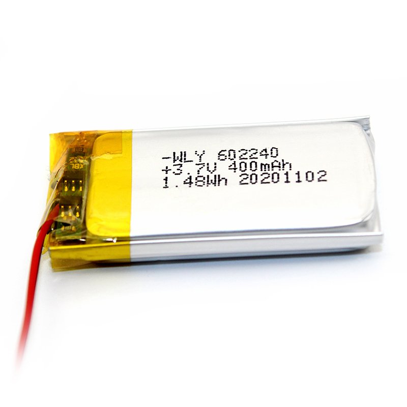 OEM ODM customized battery 400mah 602040 3.7v rechargeable lithium ion battery