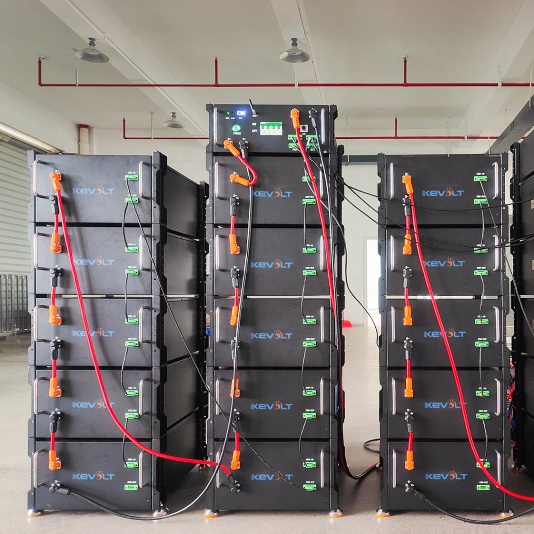 KEVOLT High Voltage Battery 20kWh 30kWh 50kWh 100kWh Rack Mounted Battery Solar Lithium Energy Storage Systems
