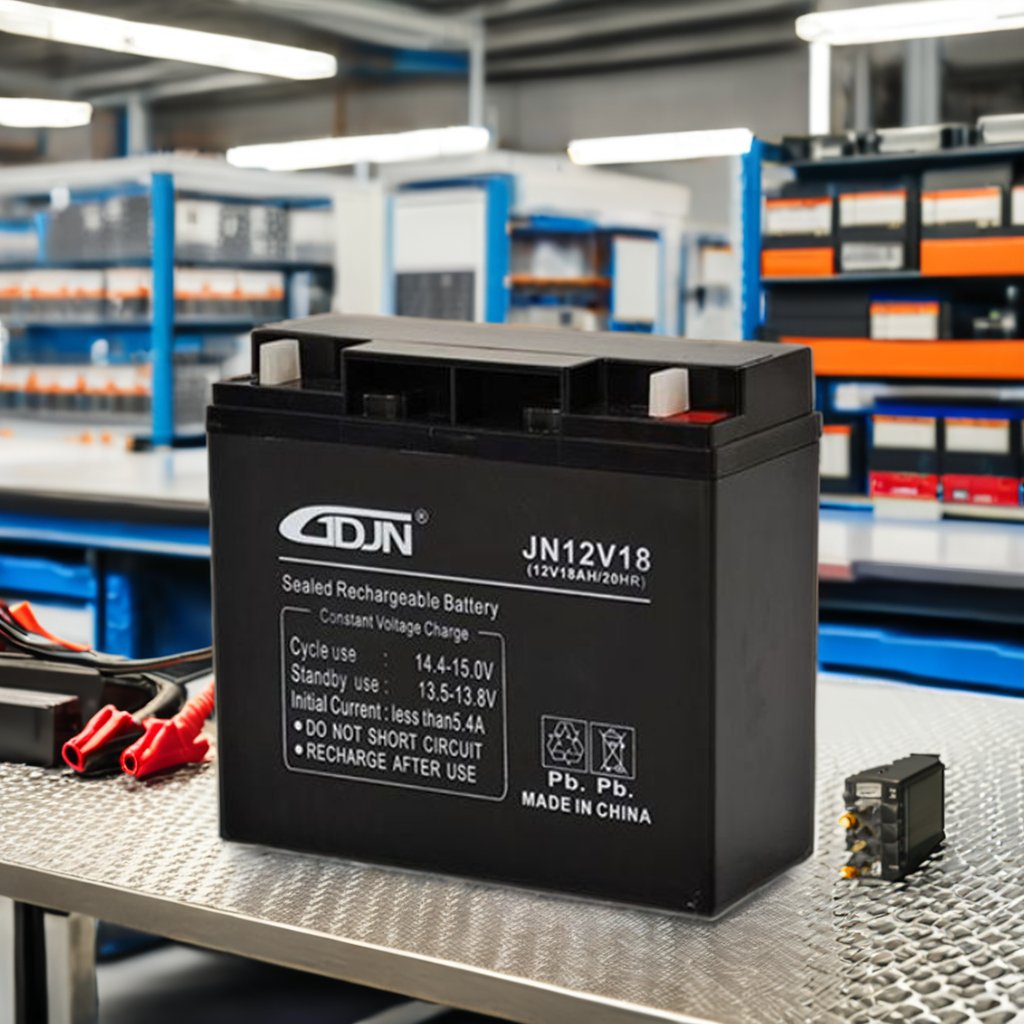 Efficient 12V18Ah Rechargeable VRLA Lead-Acid Batteries for Solar Energy System UPS Toy Lighting-Solar Cell Storage