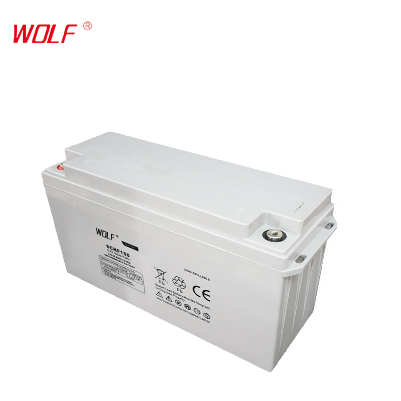 Deep Cycle 12V 100ah 150ah 200ah 250ah Lead Acid UPS AGM Gel Baterry for Solar System Inverter Energy Storage