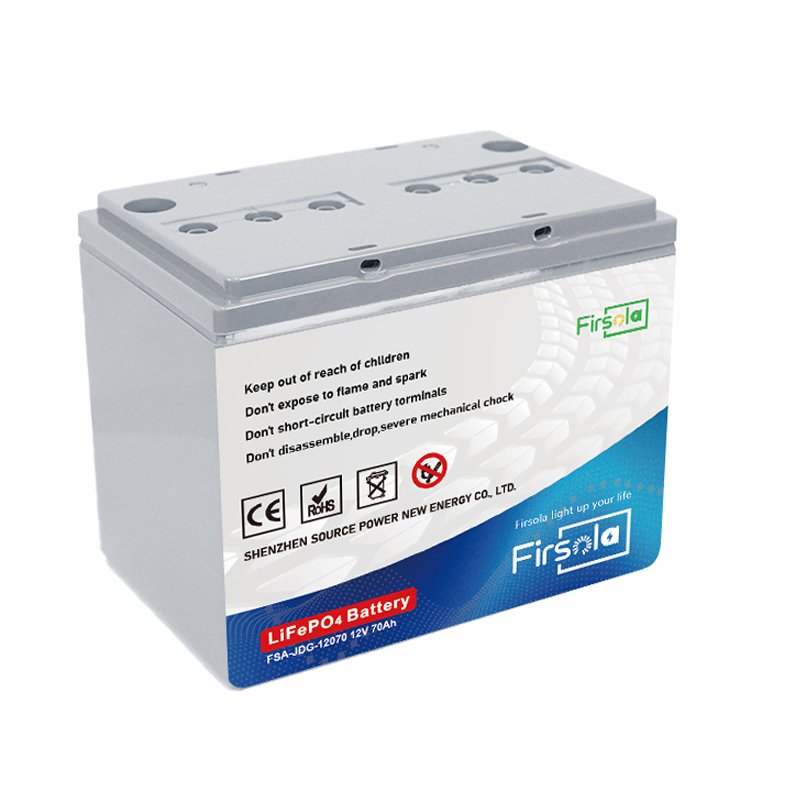 12V 70Ah M8 Terminal Customized Lead-Acid Batteries Agm Varta gel Bateria