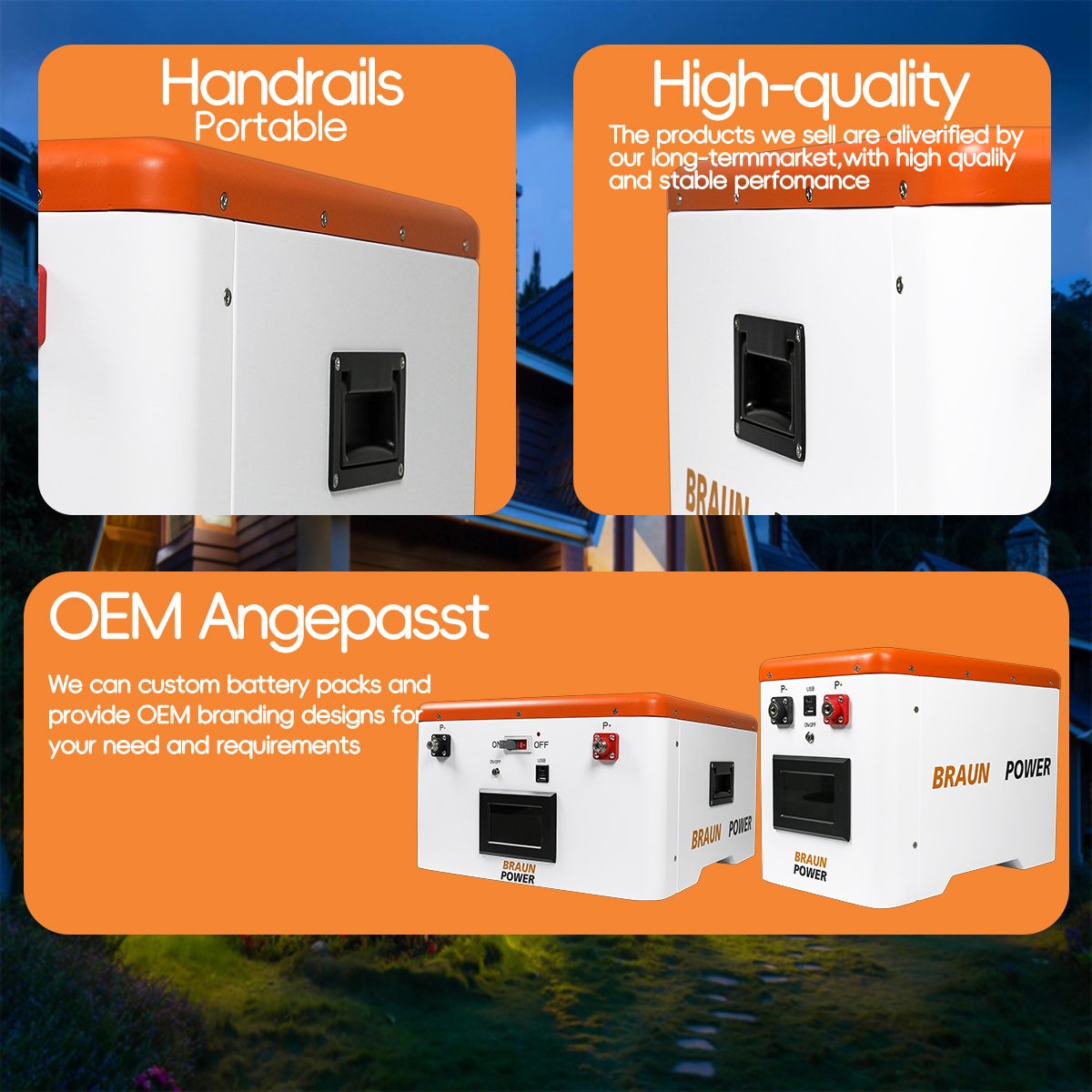 12V 280Ah DIY Lithium-ion Battery box with display Built-in JK-B2A8S20P BMS Easy Installation LiFePO4 Battery case box housing