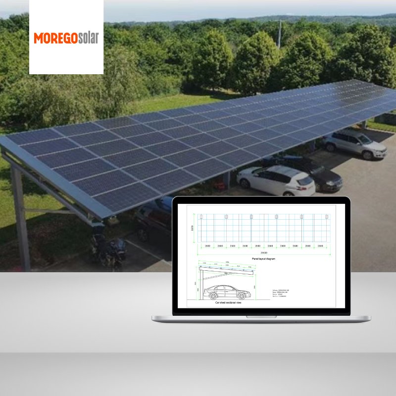 Moregosolar solar panel system 5kw off grid solar power banks & power station with Growatt inverter 5000w and Lead-acid battery