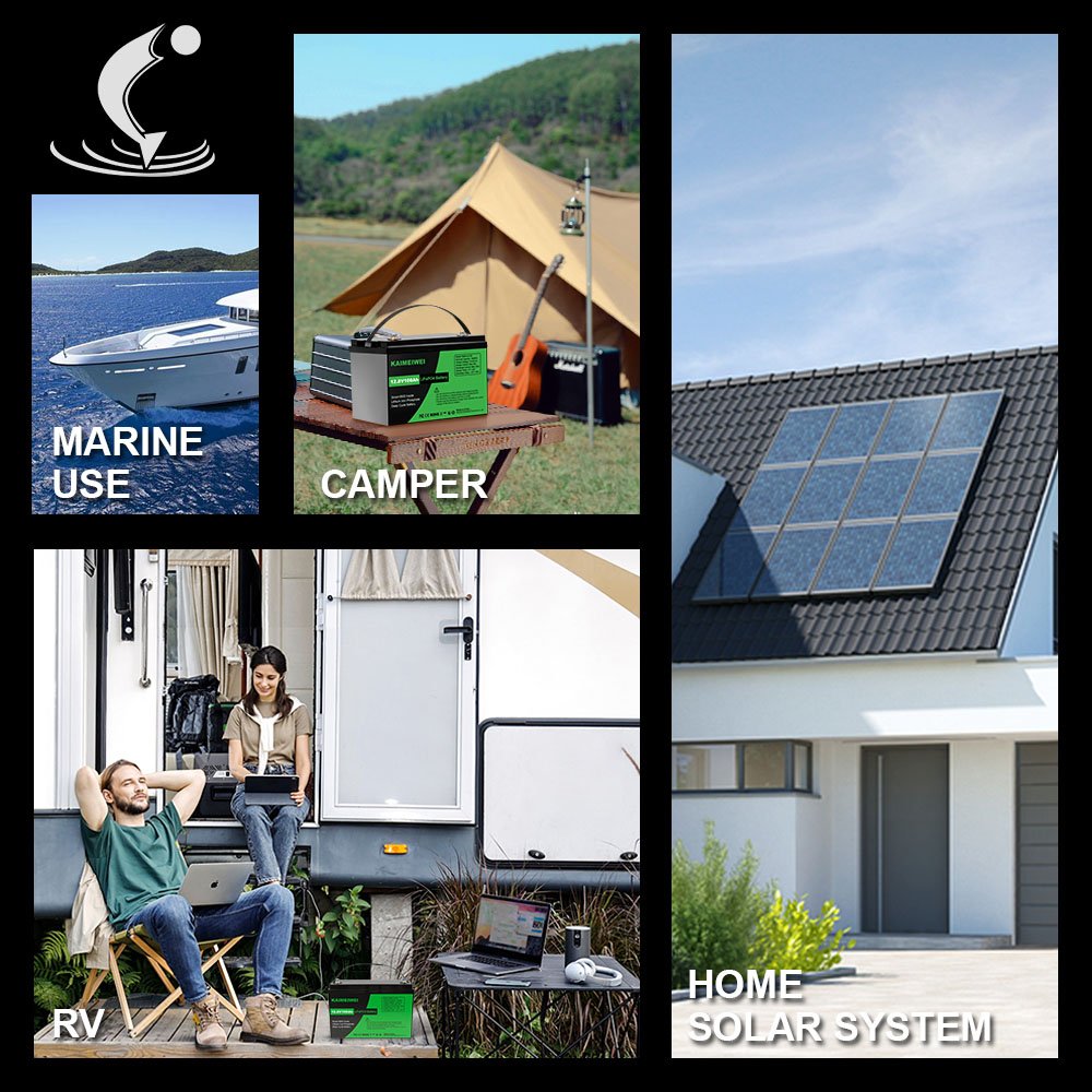 12 Volt Deep Cycle Solar RV Caravan Marine 12 Volt Lithium Ion Battery 12V 100ah LiFePO4 Battery