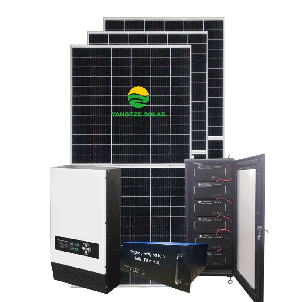 Residential hybrid solar System 10KW Lithium Battery System for Home touse