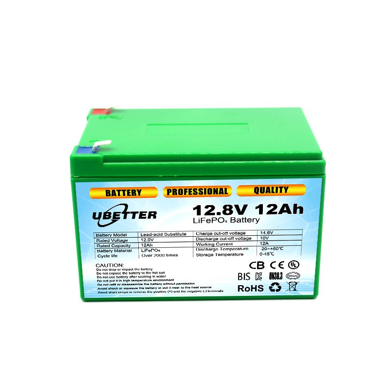 12.8V12Ah 26650 32650 LiFePO4 battery pack lithium ion batteries 12V12Ah for UPS solar system telecom medical machine