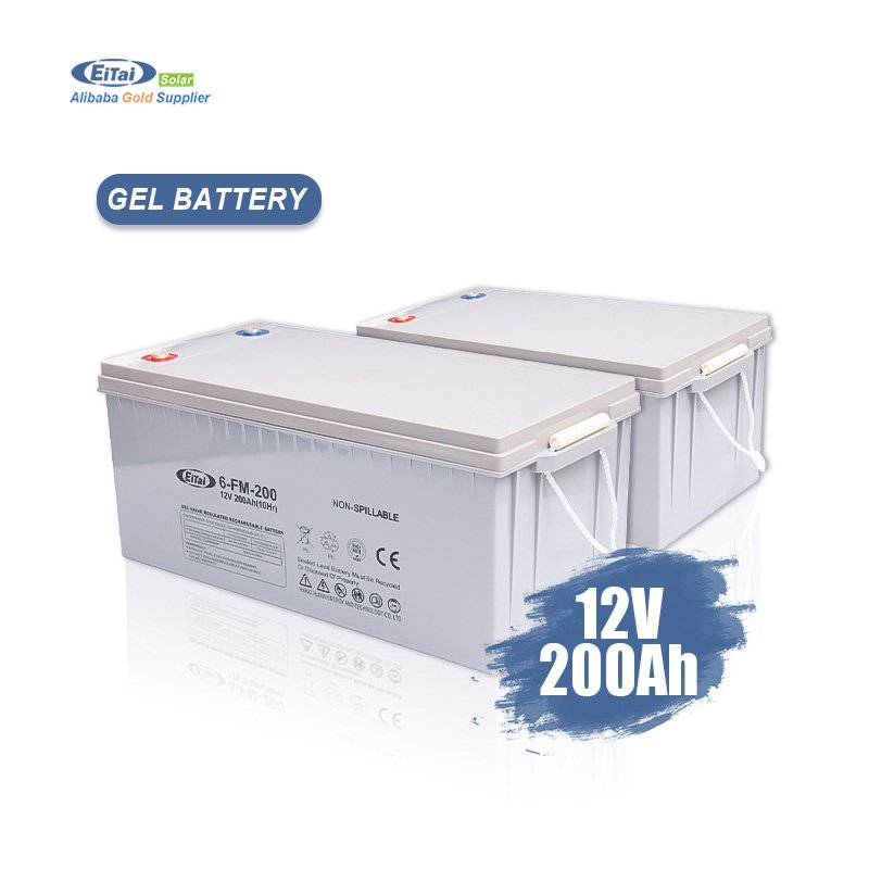 EITAI 250Ah 200Ah 100Ah Gel Battery 12V 300Ah For Energy Storage System