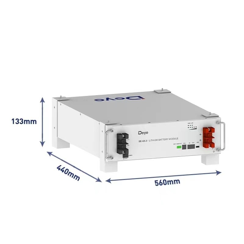 Factory Direct price Deye battery solar battery energy Lithium battery pack for PV system